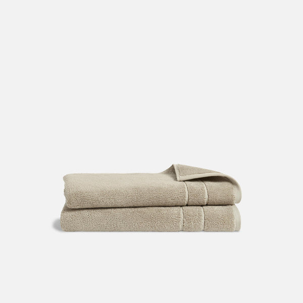 Fast-drying Ultralight Hand Towels in White by Brooklinen - Holiday Gift Ideas