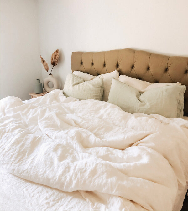 Classic White Sheet Set - Luxury Linens, Bedding, Home Fragrance