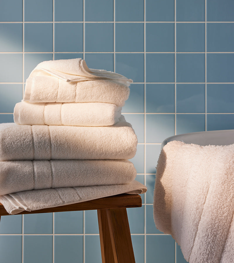 6 Piece Bath Towels Set, 100% Super Plush Premium Cotton - Becky