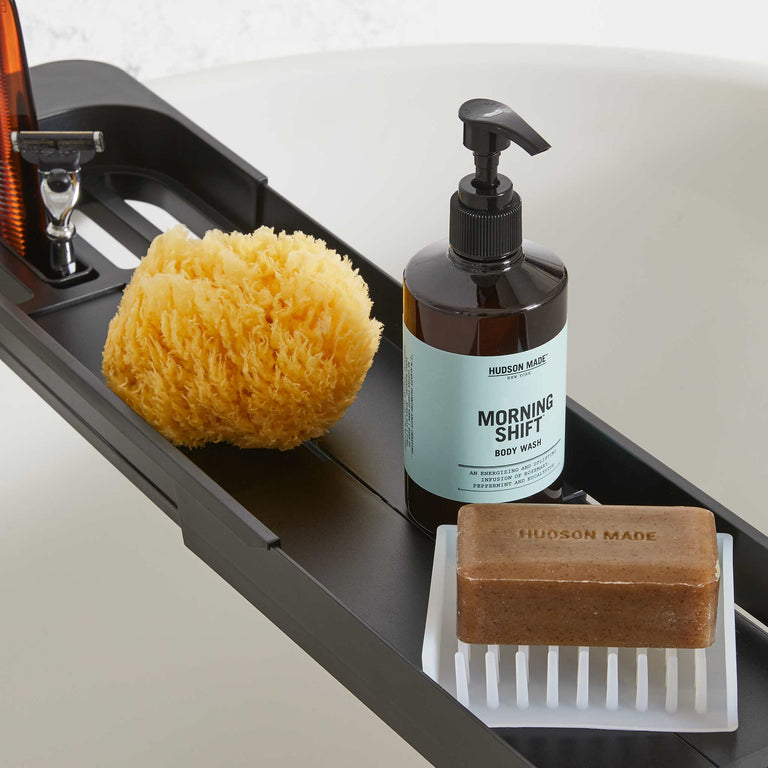 This sleek soap-dispensing dish brush could easily be the most