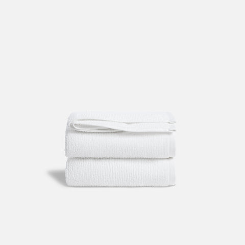 Highly Absorbent Classic Hand Towels in White by Brooklinen - Holiday Gift Ideas