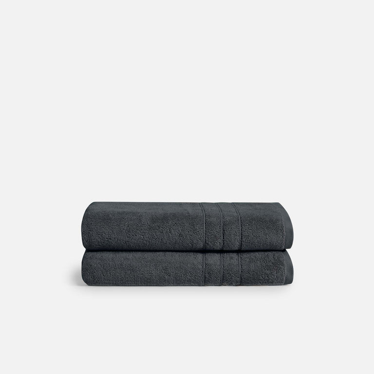 Classic Bath Sheet Bundle in Midnight Navy by Brooklinen - Holiday Gift Ideas